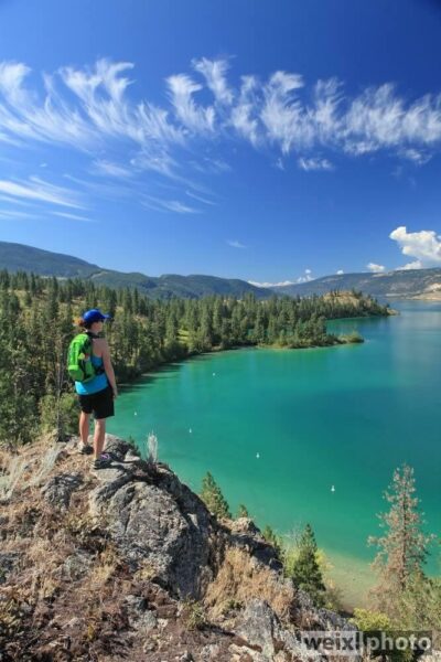 Hiking View Kalamalka Lake
